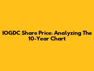 IOGDC Share Price: Analyzing The 10-Year Chart